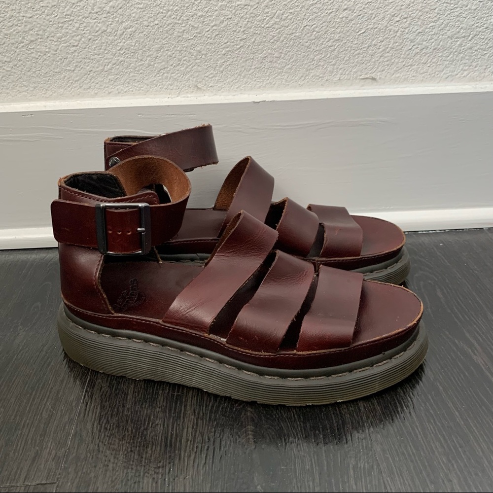 Dr. Martens CLARISSA Chunky Platform Gladiator Sandals US 7